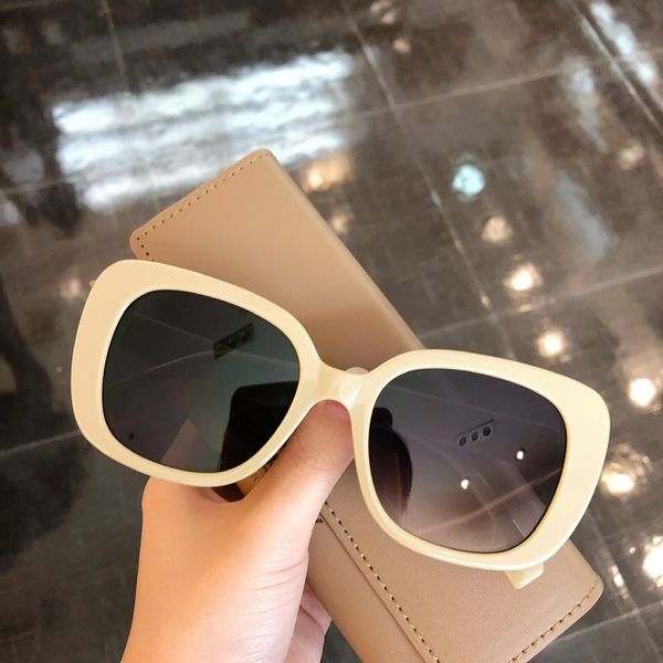 designer's same style men's net red square sunglasses women's fashion glasses, White;black
designer's same style men's net red square sunglasses women's fashion glasses, White;black