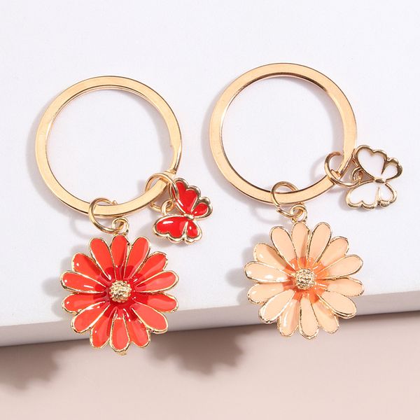 cute keychain small butterfly sunflower key ring flower key chains women girls handbag accessorie diy jewelry gifts, Slivery;golden
cute keychain small butterfly sunflower key ring flower key chains women girls handbag accessorie diy jewelry gifts, Slivery;golden