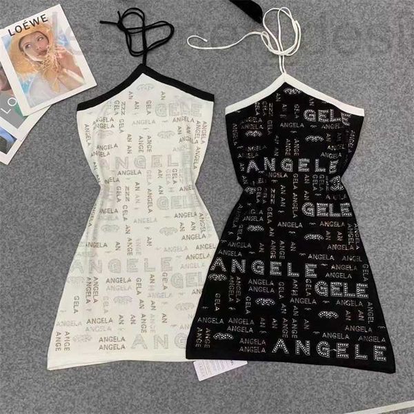 basic & casual dresses designer heavy industry drill letter strap elegant dresshanging neck suspender skirt women's sleeveless vest out, Black;gray
basic & casual dresses designer heavy industry drill letter strap elegant dresshanging neck suspender skirt women's sleeveless vest out, Black;gray