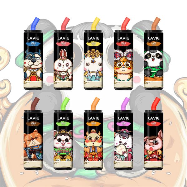 Original Lavie Disposable 6000 Puffs Vapers Electronicos Smoke Device Pod 15ml 600mAh 5% 10 Color Available
Original Lavie Disposable 6000 Puffs Vapers Electronicos Smoke Device Pod 15ml 600mAh 5% 10 Color Available