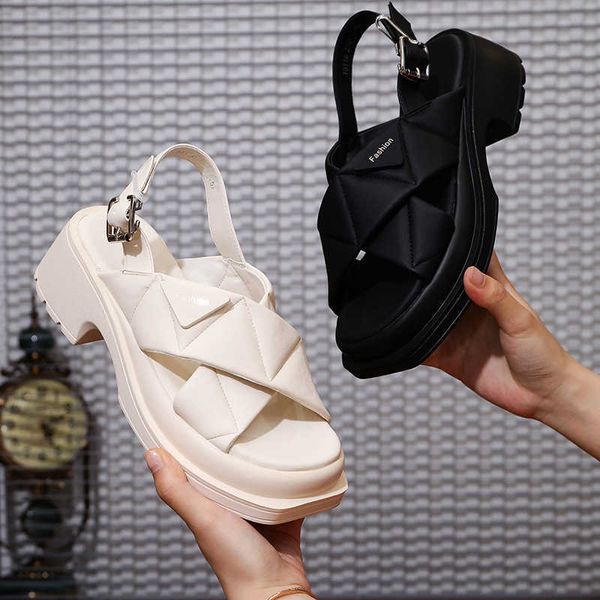 sandals new for women 2023 spring/summer women's thick heels cross belt sole elevated casual fashion small fragrance, Black
sandals new for women 2023 spring/summer women's thick heels cross belt sole elevated casual fashion small fragrance, Black
