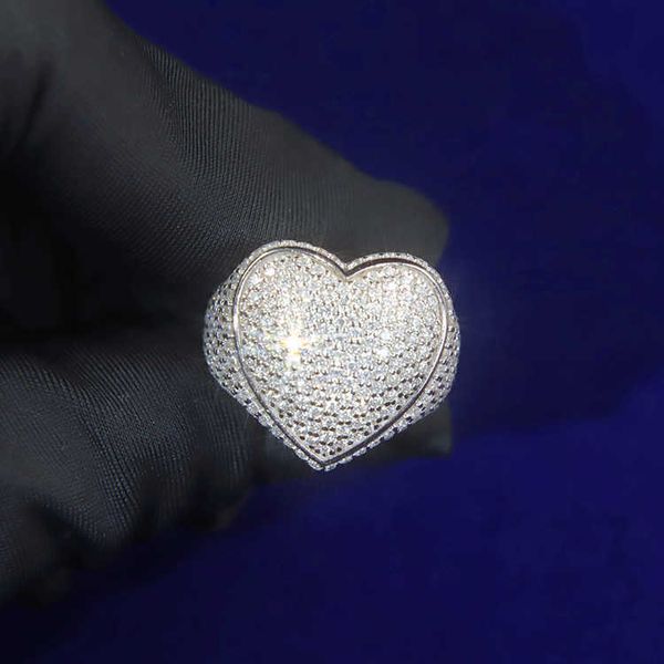 fashion design solid silver with full iced out gra round moissanite diamond for mens hiphop heart shape women ring
fashion design solid silver with full iced out gra round moissanite diamond for mens hiphop heart shape women ring