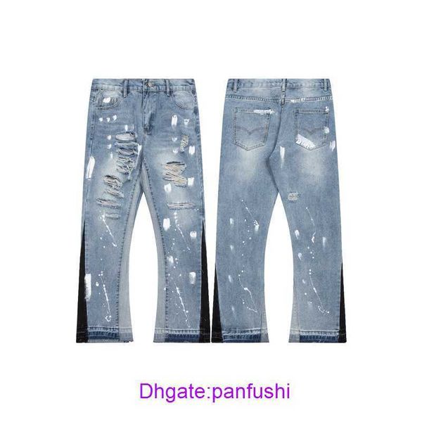 factory outlet wholesale designer shorts for sale 2023 spring and autumn g allery d ept graffiti hip hop jeans straight tube loose pants ver, Blue
factory outlet wholesale designer shorts for sale 2023 spring and autumn g allery d ept graffiti hip hop jeans straight tube loose pants ver, Blue