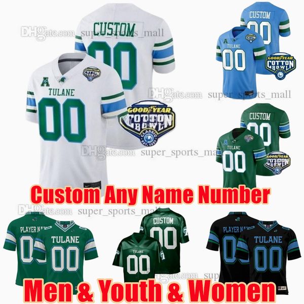 custom s-6xl tulane green wave college football michael pratt patrick jenkins dorian williams lawrence keys sincere haynesworth angelo any n, Black
custom s-6xl tulane green wave college football michael pratt patrick jenkins dorian williams lawrence keys sincere haynesworth angelo any n, Black
