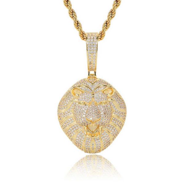 hip hop micro -mosaic solid lion head pendant real gold plating hip -to -hiphop men's necklace matching, Silver
hip hop micro -mosaic solid lion head pendant real gold plating hip -to -hiphop men's necklace matching, Silver