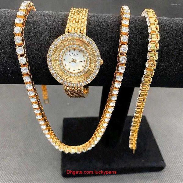 r olax luxury wristwatches 3pcs luxury iced out watch for women tennis chain bracelet necklaces bling cz jewelry set gifts relojes para muje, Slivery;black
r olax luxury wristwatches 3pcs luxury iced out watch for women tennis chain bracelet necklaces bling cz jewelry set gifts relojes para muje, Slivery;black