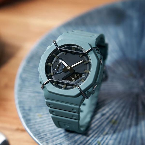 the latest model 2100 watch dual display dial men's sport multifunctional waterproof military quartz automatic automatic led light boy, Slivery;golden
the latest model 2100 watch dual display dial men's sport multifunctional waterproof military quartz automatic automatic led light boy, Slivery;golden