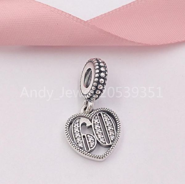 andy jewel authentic 925 sterling silver beads 60 years of love pendant charm charms fits european style jewelry bracelets & necklace 797265, Black
andy jewel authentic 925 sterling silver beads 60 years of love pendant charm charms fits european style jewelry bracelets & necklace 797265, Black