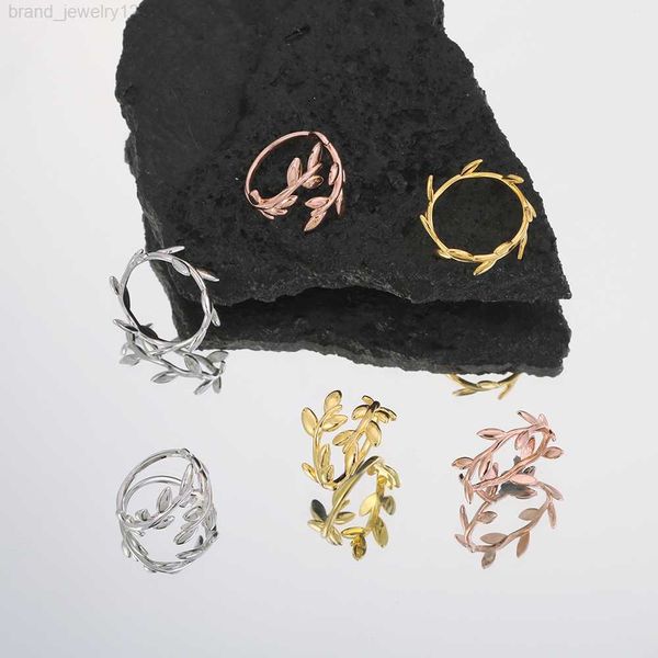 olive branch ring silver delivery women's light luxury jewelry couple ring summer valentine's day gift, Golden;silver
olive branch ring silver delivery women's light luxury jewelry couple ring summer valentine's day gift, Golden;silver