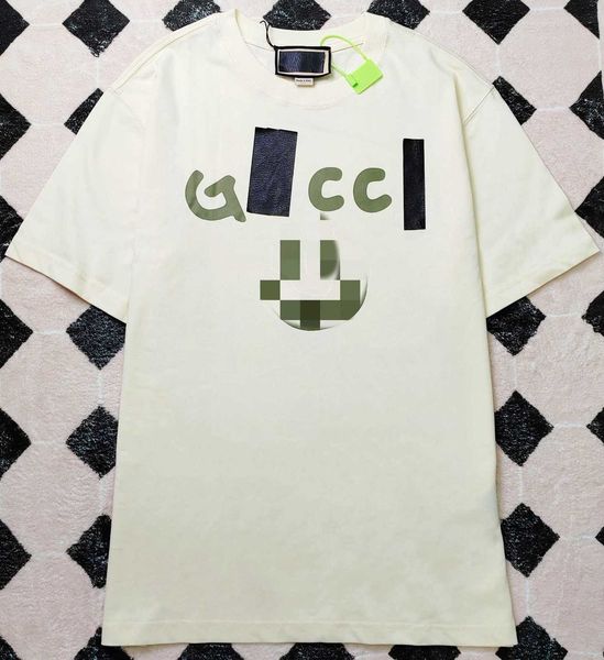 men's t-shirts designer 23 spring/summer new smiling face printing gift luxury box version cotton round neck short sleeve t-shirt ins n, White;black
men's t-shirts designer 23 spring/summer new smiling face printing gift luxury box version cotton round neck short sleeve t-shirt ins n, White;black