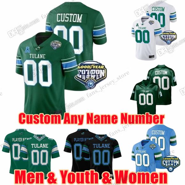 custom s-6xl tulane green wave college football jerseys michael pratt patrick jenkins dorian williams lawrence keys sincere haynesworth ange, Black
custom s-6xl tulane green wave college football jerseys michael pratt patrick jenkins dorian williams lawrence keys sincere haynesworth ange, Black