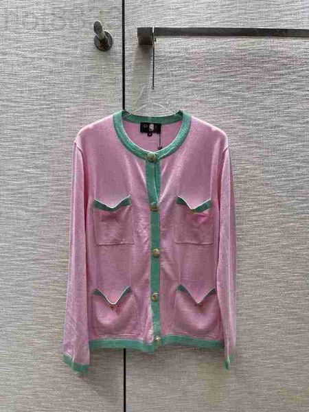 women's knits & tees designer 23 summer new casual versatile style reduced age contrast color double pocket knitted cardigan qxph, White
women's knits & tees designer 23 summer new casual versatile style reduced age contrast color double pocket knitted cardigan qxph, White