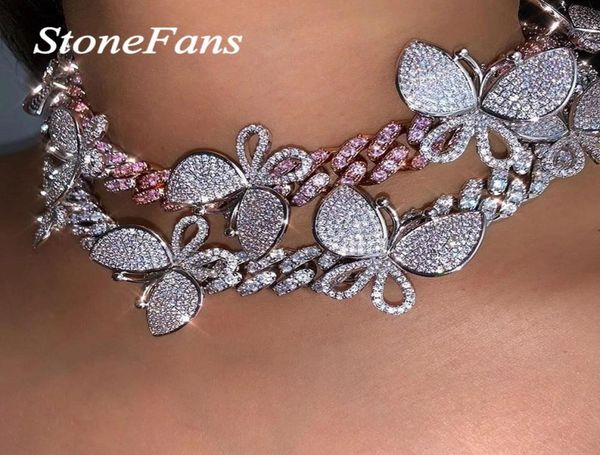 stonefans hip hop cuban link butterfly choker necklace for women statement bling rhinestone butterfly charm necklace jewelry cx2001977927, Golden;silver
stonefans hip hop cuban link butterfly choker necklace for women statement bling rhinestone butterfly charm necklace jewelry cx2001977927, Golden;silver