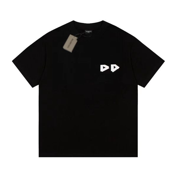 men's front and back letter-printed t-shirt luxury black and white fashion designer summer short sleeve size s-xl, White;black
men's front and back letter-printed t-shirt luxury black and white fashion designer summer short sleeve size s-xl, White;black