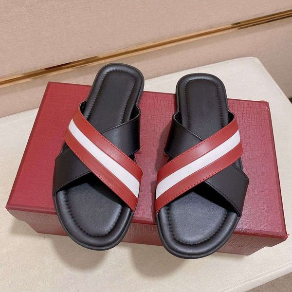 designer sandals slippers luxury sandals fashion designer genuine leather men slippers summer anti slip slippers beach outdoor, Black
designer sandals slippers luxury sandals fashion designer genuine leather men slippers summer anti slip slippers beach outdoor, Black