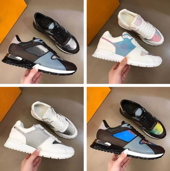 2023 designer run away sneakers shoes luxury reflective leather lace-up trainers mens lace-up rubber tread sole trainer party dress comfort, Black
2023 designer run away sneakers shoes luxury reflective leather lace-up trainers mens lace-up rubber tread sole trainer party dress comfort, Black