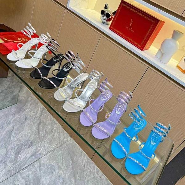 rene caovilla sandals high heels dress shoes sandal luxury designer crystal ankle strap winding 10mm fashionable stiletto heel for womens wi, Black
rene caovilla sandals high heels dress shoes sandal luxury designer crystal ankle strap winding 10mm fashionable stiletto heel for womens wi, Black