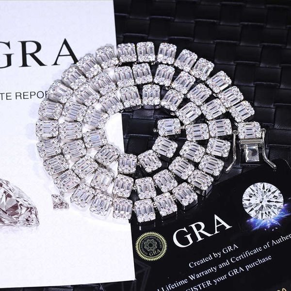 fashion design solid silver 9mm wide gra baguettes moissanite diamond iced out necklace cuban link chain for hiphop rapper life
fashion design solid silver 9mm wide gra baguettes moissanite diamond iced out necklace cuban link chain for hiphop rapper life