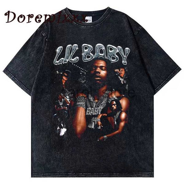 men's t-shirts hip hop rapper lil baby t shirt vintage t shirts men graphic tee shirt oversized cotton short sleeve washed t-shirts str, White;black
men's t-shirts hip hop rapper lil baby t shirt vintage t shirts men graphic tee shirt oversized cotton short sleeve washed t-shirts str, White;black