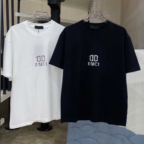 23ss new mens t shirt round neck shirt man tees stitching short-sleeved r t shirt men women summer loose cotton t-shirt, White;black
23ss new mens t shirt round neck shirt man tees stitching short-sleeved r t shirt men women summer loose cotton t-shirt, White;black