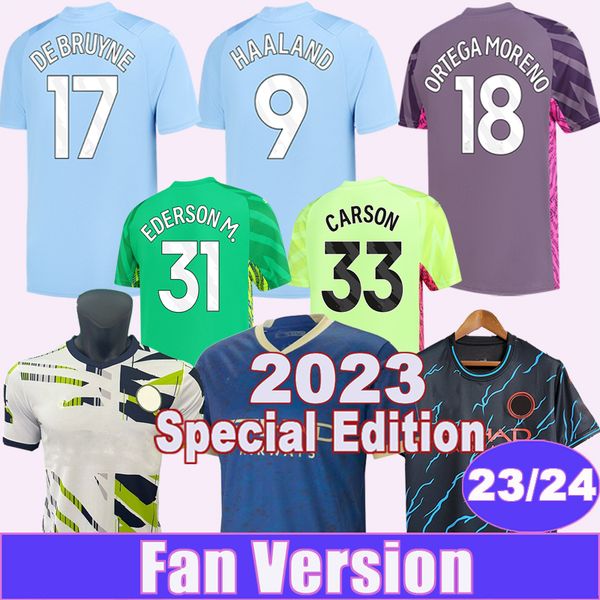 23 24 de bruyne haaland mens soccer jerseys special edition sterling rodrigo bernardo fernandinho mendy foden home away 3rd goalkeeper footb, Black;yellow
23 24 de bruyne haaland mens soccer jerseys special edition sterling rodrigo bernardo fernandinho mendy foden home away 3rd goalkeeper footb, Black;yellow
