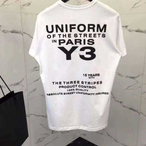 23ss oversize short sleeve t shirt designer tshirt y3 printed sweatshirt round neck tee casual cotton tshirts fashion polos pullover shirts, White;black
23ss oversize short sleeve t shirt designer tshirt y3 printed sweatshirt round neck tee casual cotton tshirts fashion polos pullover shirts, White;black