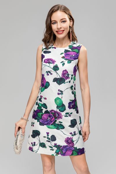 dress designer fashion flower print handmade beaded 2023 spring/summer round neck sleeveless dress monochrome s-xl casual dress, Black;gray
dress designer fashion flower print handmade beaded 2023 spring/summer round neck sleeveless dress monochrome s-xl casual dress, Black;gray