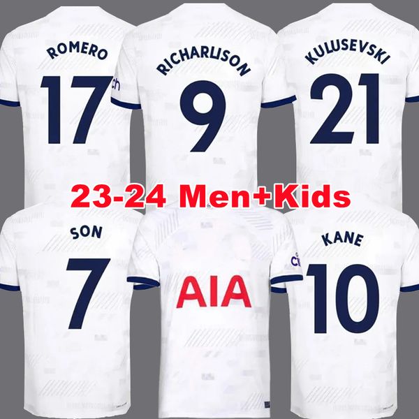 22 23 24 kane son richarlison soccer jerseys pedro porro kulusevski hojbjerg away 2023 2024 perisic danjuma romero football kit shirt bentan, Black;yellow
22 23 24 kane son richarlison soccer jerseys pedro porro kulusevski hojbjerg away 2023 2024 perisic danjuma romero football kit shirt bentan, Black;yellow