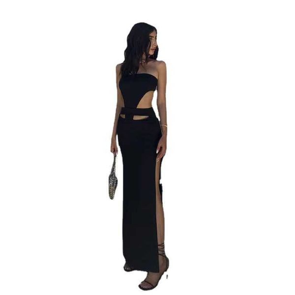 2023 fashion dresses for bra dress cut-out high split cut-out dress women640, White;black
2023 fashion dresses for bra dress cut-out high split cut-out dress women640, White;black