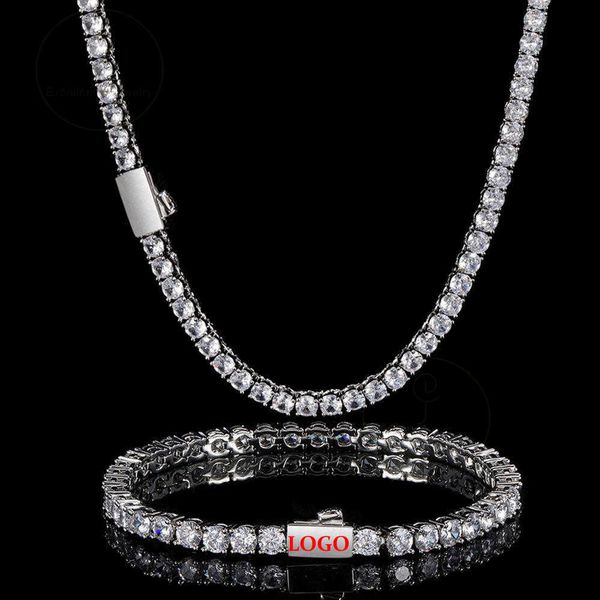 hip hop 3mm 4mm 5mm spring buckle cz zircon custom gold plated iced diamond bling tennis chain jewelry necklace bracelet, Silver
hip hop 3mm 4mm 5mm spring buckle cz zircon custom gold plated iced diamond bling tennis chain jewelry necklace bracelet, Silver