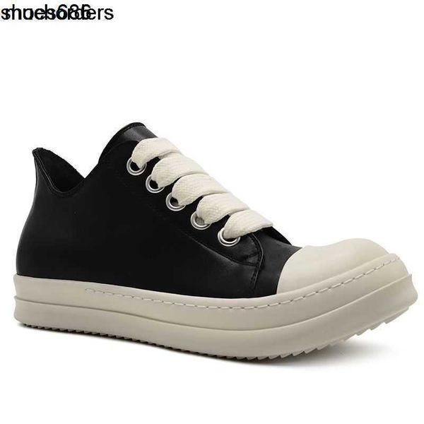 ro men's shoes low sports women's shoes rick leather casual thick sole lace up own elevated board shoes for street wear, Black
ro men's shoes low sports women's shoes rick leather casual thick sole lace up own elevated board shoes for street wear, Black