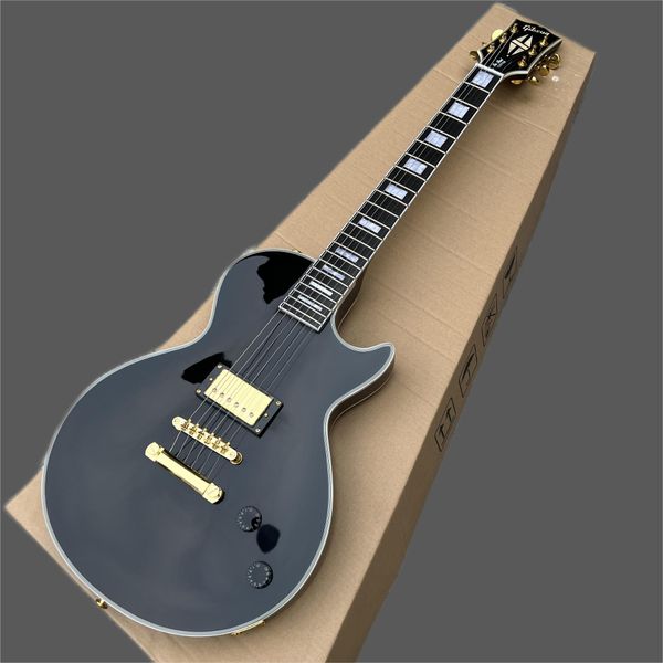 custom electric guitar with mahogany fingerboard, mahogany body, gold hardware, 56
custom electric guitar with mahogany fingerboard, mahogany body, gold hardware, 56