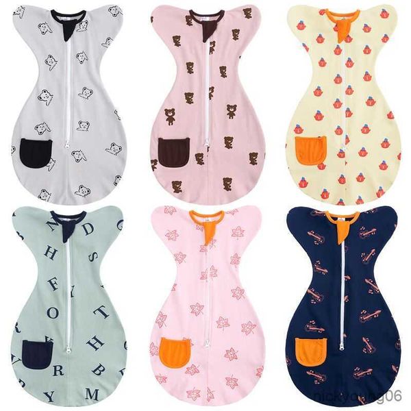 sleeping bags newborn baby raised hand swaddle blanket double zipper cotton sleepwear r230614
sleeping bags newborn baby raised hand swaddle blanket double zipper cotton sleepwear r230614