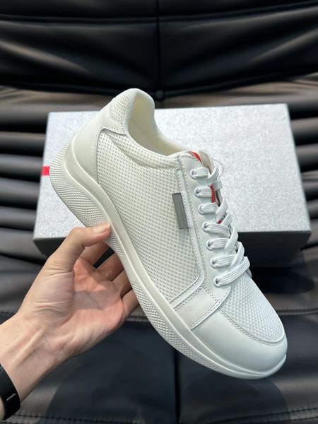 perfect america's cup sneakers shoes for men breathable mesh rubber bike fabric man trainers technical calfskin casual walking sports, Black
perfect america's cup sneakers shoes for men breathable mesh rubber bike fabric man trainers technical calfskin casual walking sports, Black