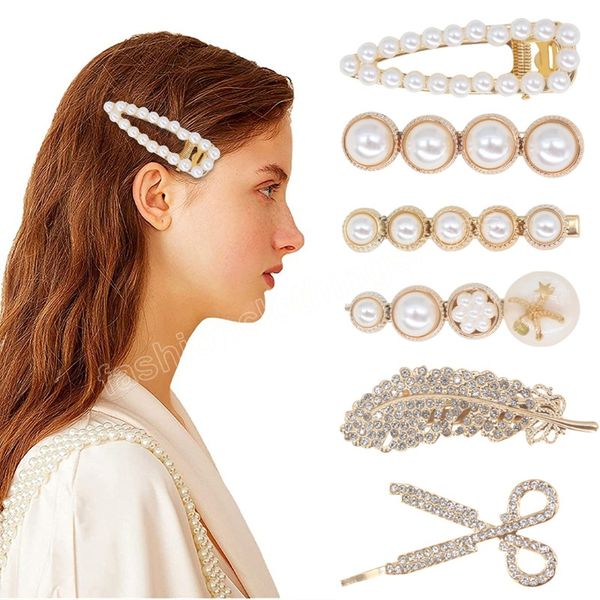 6pcs/card hair clip pearl crystal leaf barrettes for women girl gift novelty design hair accessories headwear, Slivery;white
6pcs/card hair clip pearl crystal leaf barrettes for women girl gift novelty design hair accessories headwear, Slivery;white