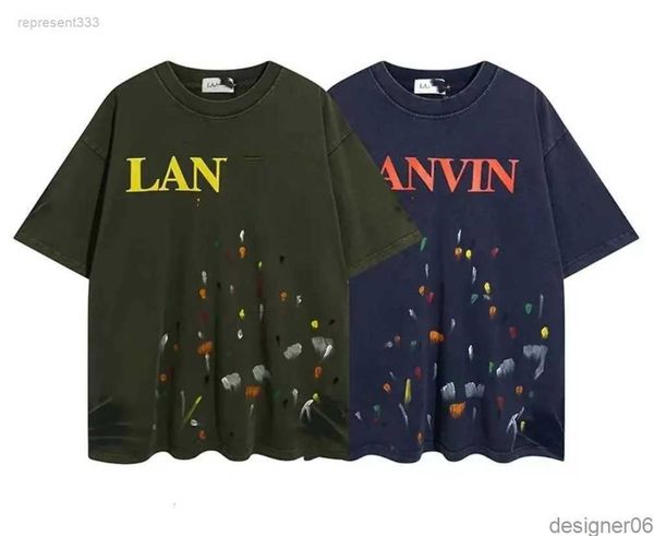 summer fashion brand lanvins langfan letter speckle print men's and casual short sleeve t-shirt uv1lr6l7, White;black
summer fashion brand lanvins langfan letter speckle print men's and casual short sleeve t-shirt uv1lr6l7, White;black