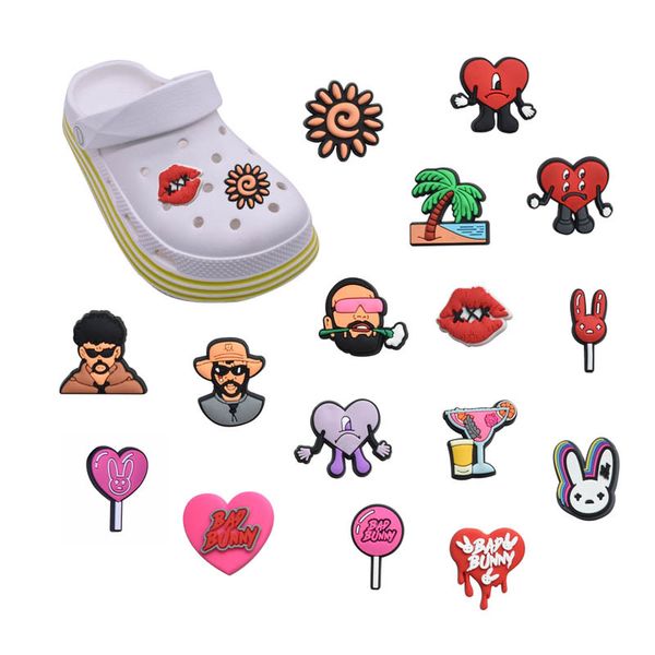 anime charms bad bunny wholesale childhood memories funny gift cartoon charms shoe accessories pvc decoration buckle soft rubber clog charms, Blue
anime charms bad bunny wholesale childhood memories funny gift cartoon charms shoe accessories pvc decoration buckle soft rubber clog charms, Blue