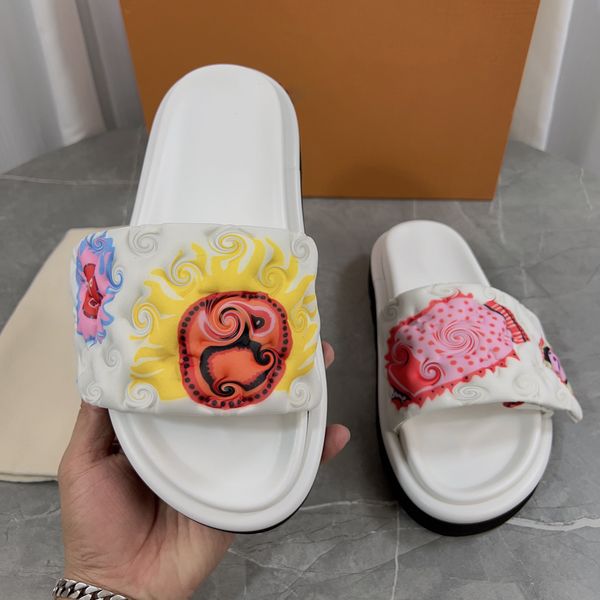 pool pillow designer sandals famous designer slides women shoes flip flop flat mules slippers padded front strap slippers summer fashion sli, Black
pool pillow designer sandals famous designer slides women shoes flip flop flat mules slippers padded front strap slippers summer fashion sli, Black