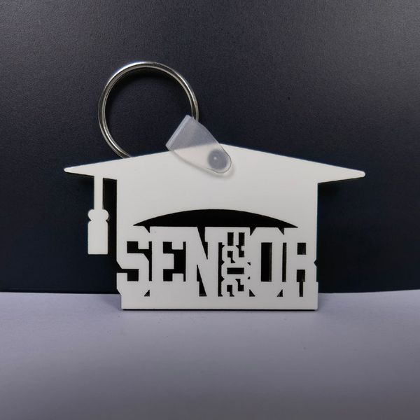10pcs bag parts sublimation diy white double sided blank mdf wooden senior2023 hollow out keychain graduation souvenir, Black
10pcs bag parts sublimation diy white double sided blank mdf wooden senior2023 hollow out keychain graduation souvenir, Black