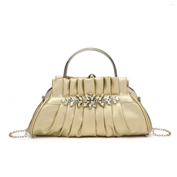 evening bags 2023 trend party clip women bag pleated shoulder vintage handbag for luxury diamond designer clutch
evening bags 2023 trend party clip women bag pleated shoulder vintage handbag for luxury diamond designer clutch