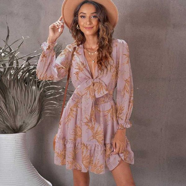 dress for women spring and summer floral v neck lantern sleeve chest bundle casual jumpsuit short skirt, Black;gray
dress for women spring and summer floral v neck lantern sleeve chest bundle casual jumpsuit short skirt, Black;gray