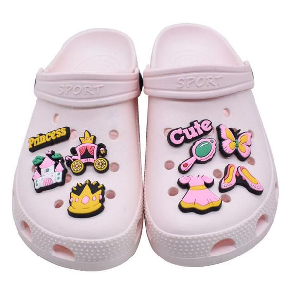 pink charms hole shoe flower girl garden shoe diy decoration buckle party gift, White;pink
pink charms hole shoe flower girl garden shoe diy decoration buckle party gift, White;pink