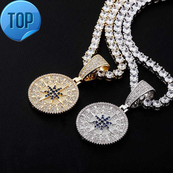 compass pendant full of zircon hip hop pendant hiphop personality trendy men and women necklace jewelry, Silver
compass pendant full of zircon hip hop pendant hiphop personality trendy men and women necklace jewelry, Silver