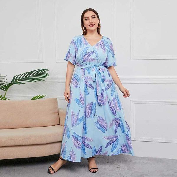 summer arrival skirt dresses womens large size elastic waist loose fitting mid length dress feather printed short, Black;gray
summer arrival skirt dresses womens large size elastic waist loose fitting mid length dress feather printed short, Black;gray