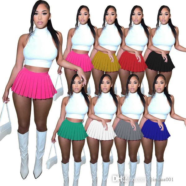 skirts women short skirt cute female pleated spring and summer high waist solid color mini clothes total 25 colors, Black
skirts women short skirt cute female pleated spring and summer high waist solid color mini clothes total 25 colors, Black