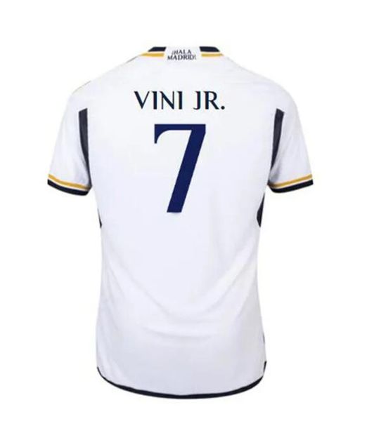 7 vini jr 2023 2024 bellingham soccer jerseys 11 rodrgo alaba modric real madrids 22 23 24 camavinga tchouameni kids sets kits football shir, White;black
7 vini jr 2023 2024 bellingham soccer jerseys 11 rodrgo alaba modric real madrids 22 23 24 camavinga tchouameni kids sets kits football shir, White;black