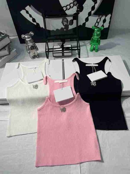 women's tanks & camis designer 2023 women summer 3 colour knitting sleeveless diamond brooch tank fashion o-neck lady elegant casual 2, White
women's tanks & camis designer 2023 women summer 3 colour knitting sleeveless diamond brooch tank fashion o-neck lady elegant casual 2, White
