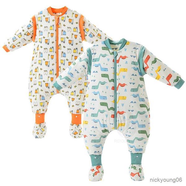 sleeping bags 2.5/3.5 baby sleep bag with leg thick warm removable long sleeve for toddler boy girl clothes bedding blanket r230614
sleeping bags 2.5/3.5 baby sleep bag with leg thick warm removable long sleeve for toddler boy girl clothes bedding blanket r230614