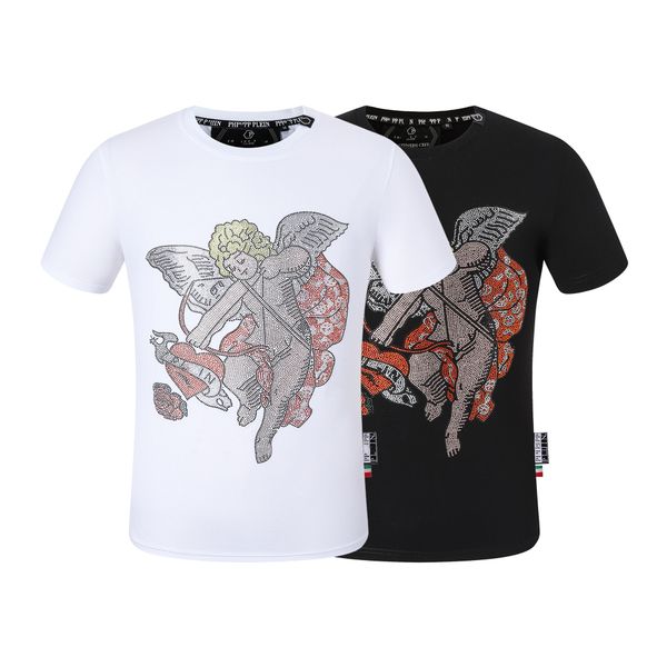 phillip plain summer men's skull t-shirt diamond printing fashion designer men's t-shirt qp letter embroidery men's women, White;black
phillip plain summer men's skull t-shirt diamond printing fashion designer men's t-shirt qp letter embroidery men's women, White;black