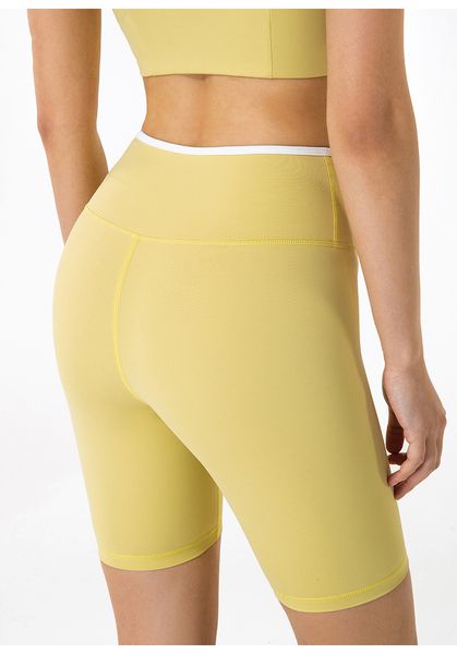 lu high-waisted tight yoga shorts women's peach hip lift running cycling pants nude color contrast fitness pants 5 points
lu high-waisted tight yoga shorts women's peach hip lift running cycling pants nude color contrast fitness pants 5 points